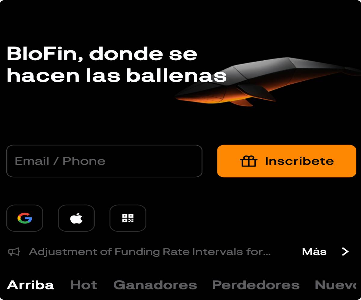 5. BloFin — Ideal para traders profesionales y con gran volumen de operaciones en margin trading