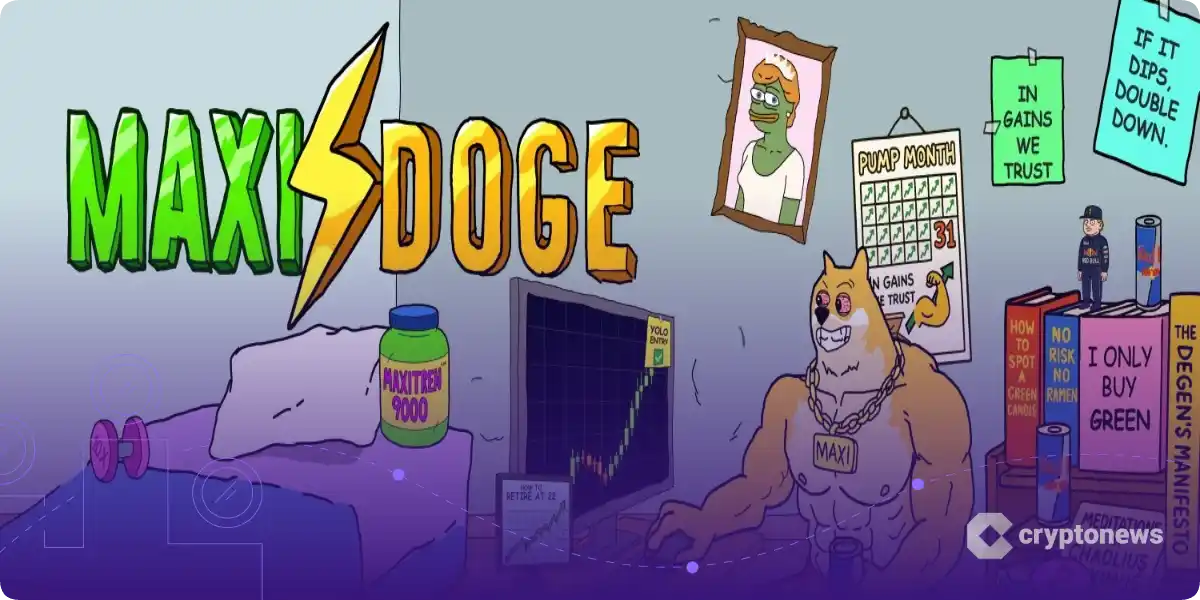 Maxi Doge es una de las mejores memecoins