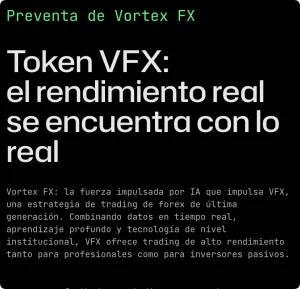 Vortex FX y su token: el trading de calidad se une a la utilidad