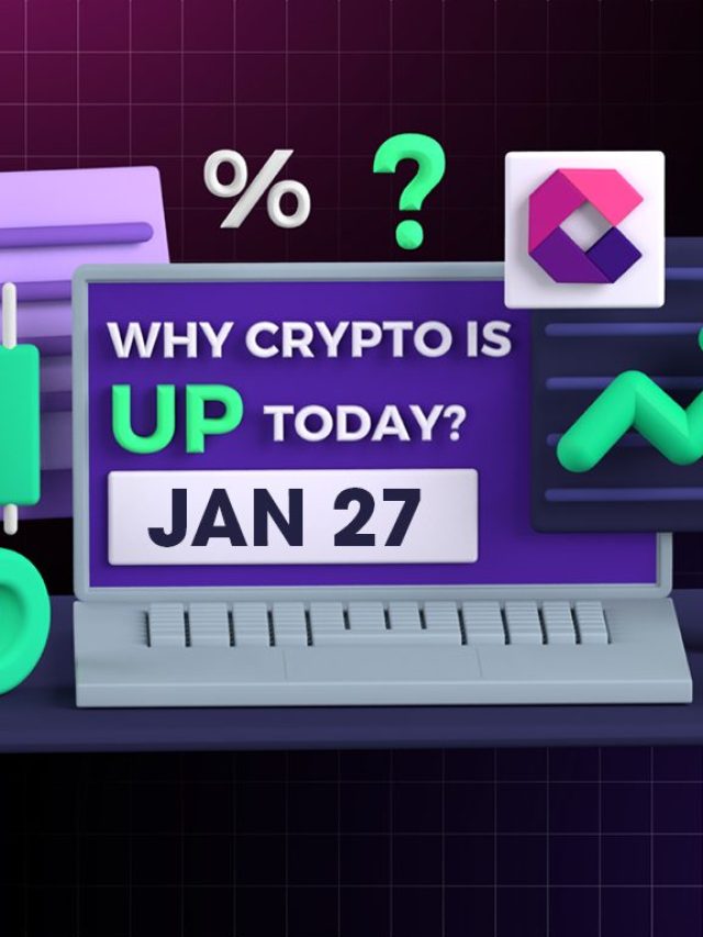 ¿Por qué está subiendo el mercado cripto hoy? – 27 de enero de 2026