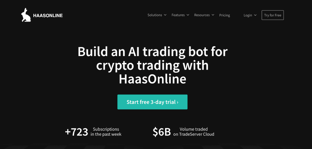 haasonline robot de criptomoedas para trading com AI