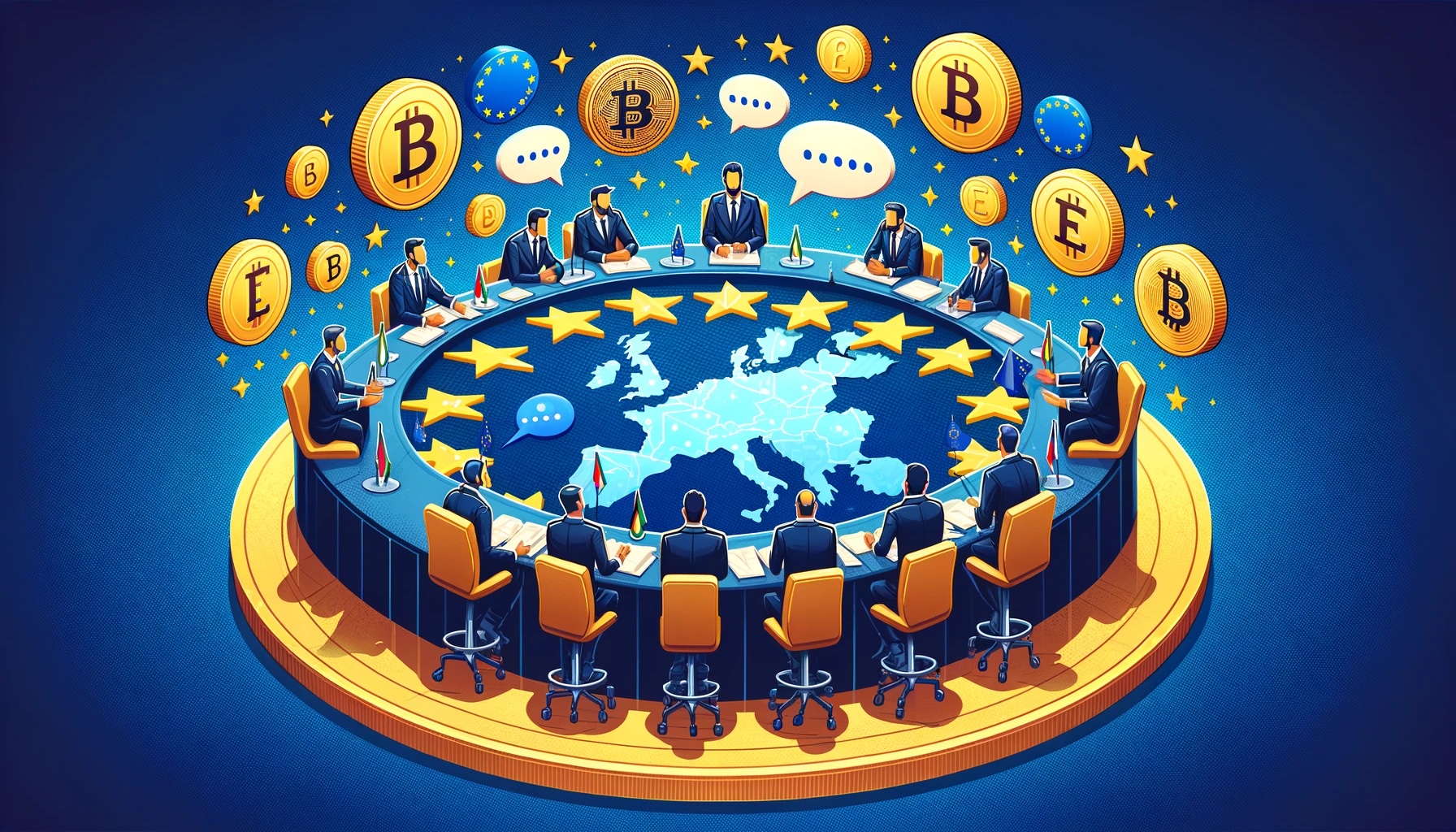 União Europeia continua discussão sobre circulação de criptomoedas