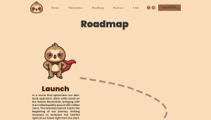 Roadmap do projeto Slothana
