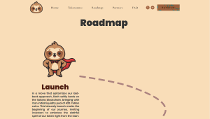 Roadmap do projeto $Sloth