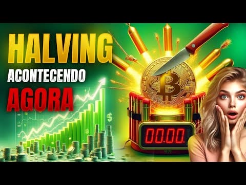 URGENTE!! Halving do Bitcoin🪙Tudo que você precisa saber antes de comprar