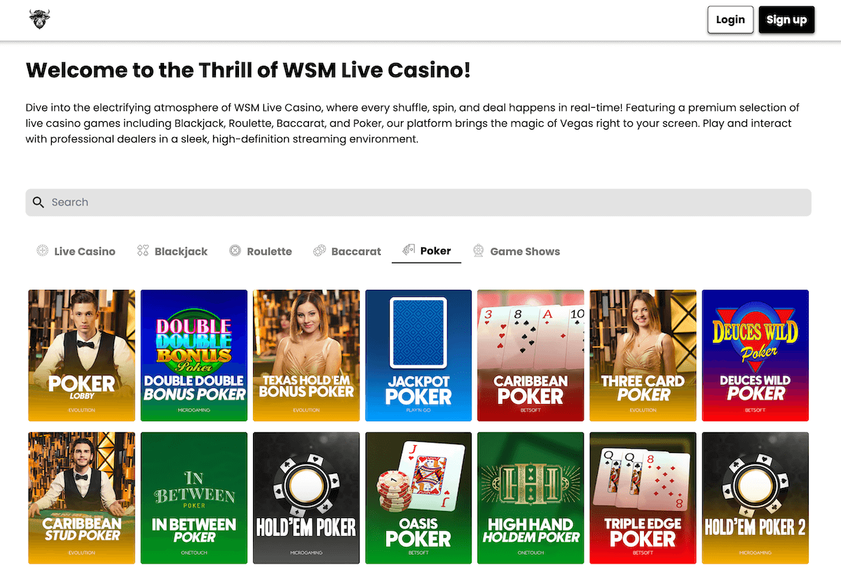 Poker Online a Dinheiro Real: Melhores Cassinos do Brasil - WSM Casino é a escolha certa!