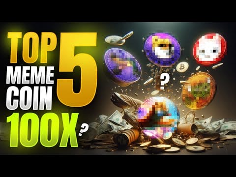 Será que dá para ficar RICO com esses top 5 meme coins com potencial em 2024?