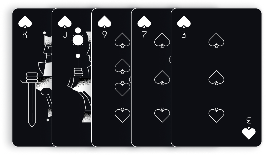 Regras do Poker: Combinação de Mão Flush