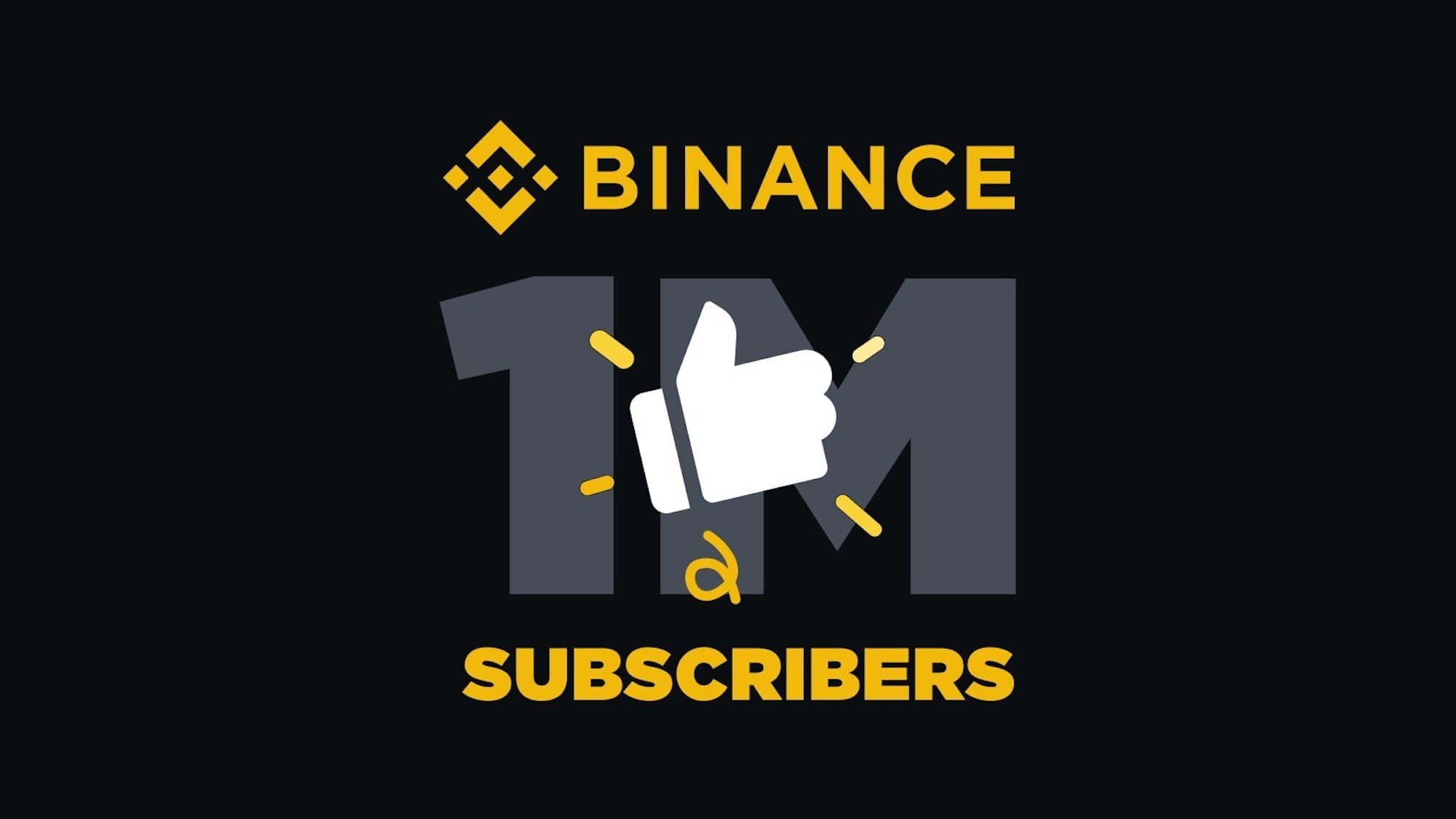 Binance atinge um milhão de assinantes no YouTube - CryptoNews Brasil