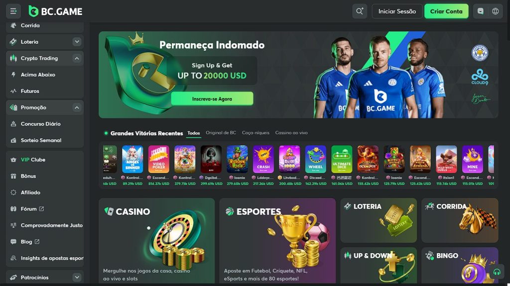 Conheça o aplicativo de cassino da BC.Game, fique por dentro das ofertas, jogos e serviços disponíveis