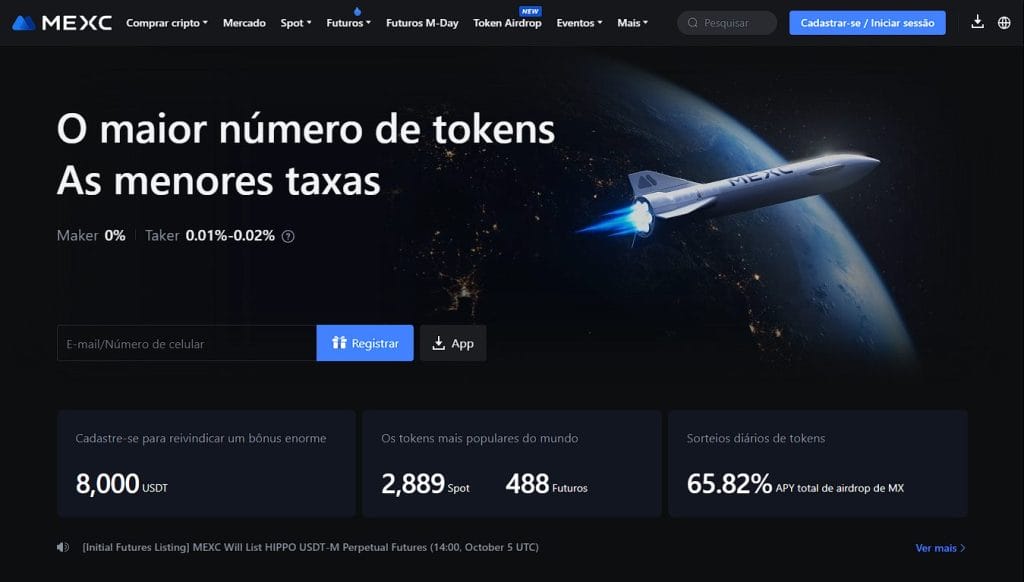 Conheça um dos melhores programas de afiliados de criptomoedas na MEXC