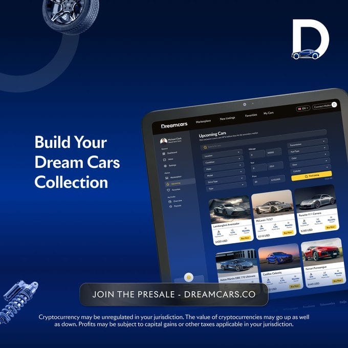 pré-venda do Dreamcars