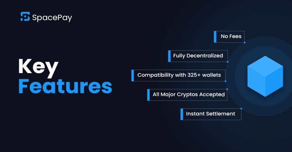 principais recursos da spacepay