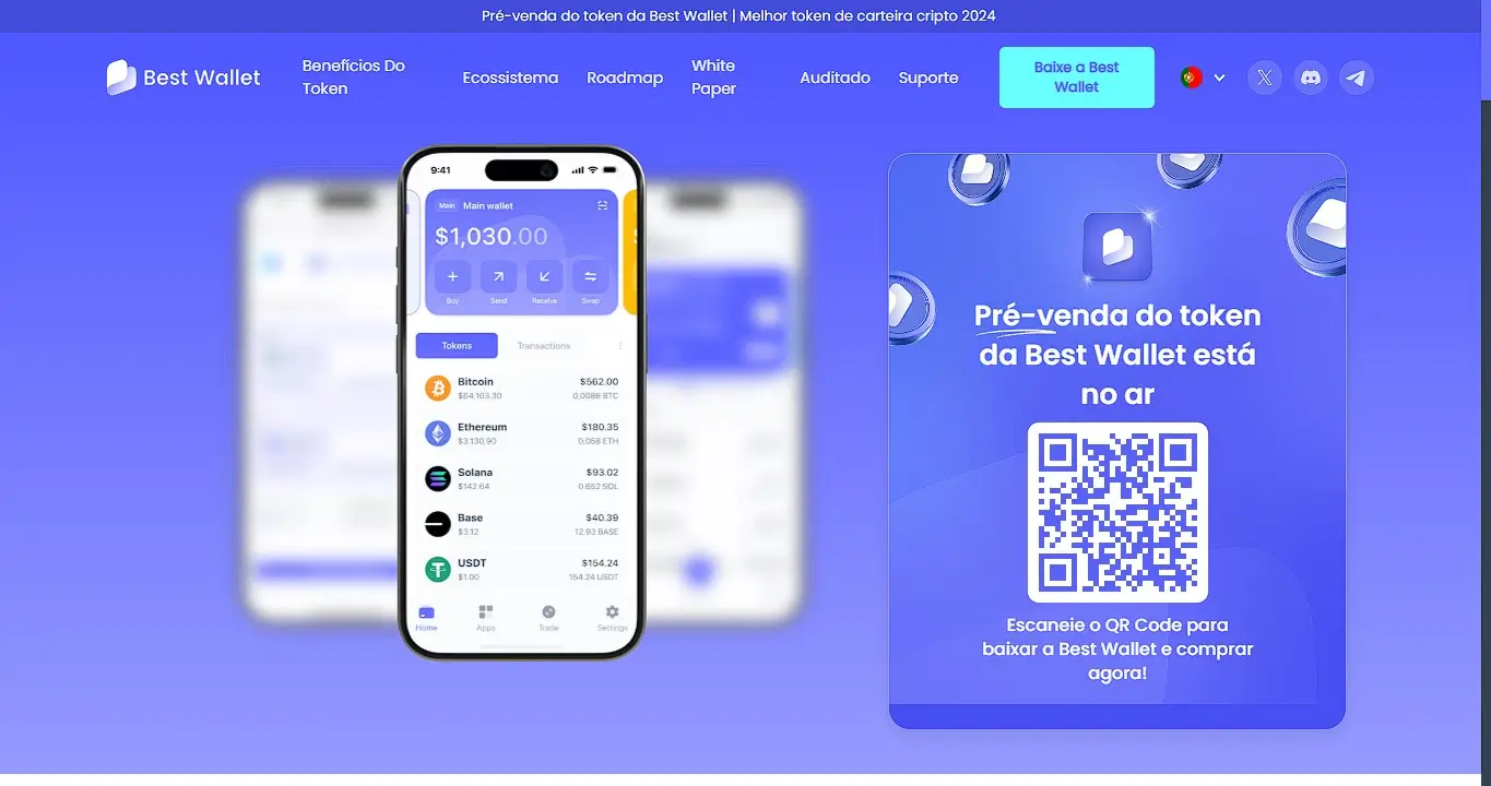 Como comprar Best Wallet Token – Guia Completo