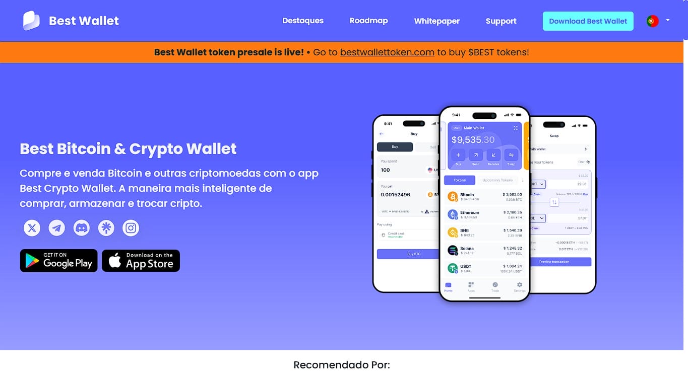 Crie uma carteira descentralizada para comprar Wall Street Pepe