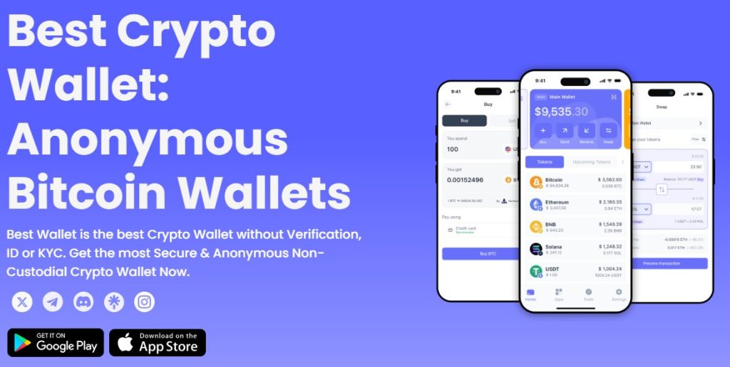 Best Wallet - melhor opção para P2p cripto atualmente