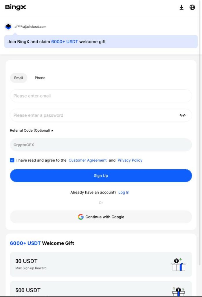 BingX - Uma das melhores carteiras de criptomoedas para iniciantes