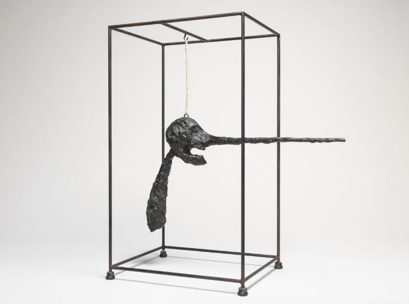 Escultura Le Nez, de Alberto Giacometti