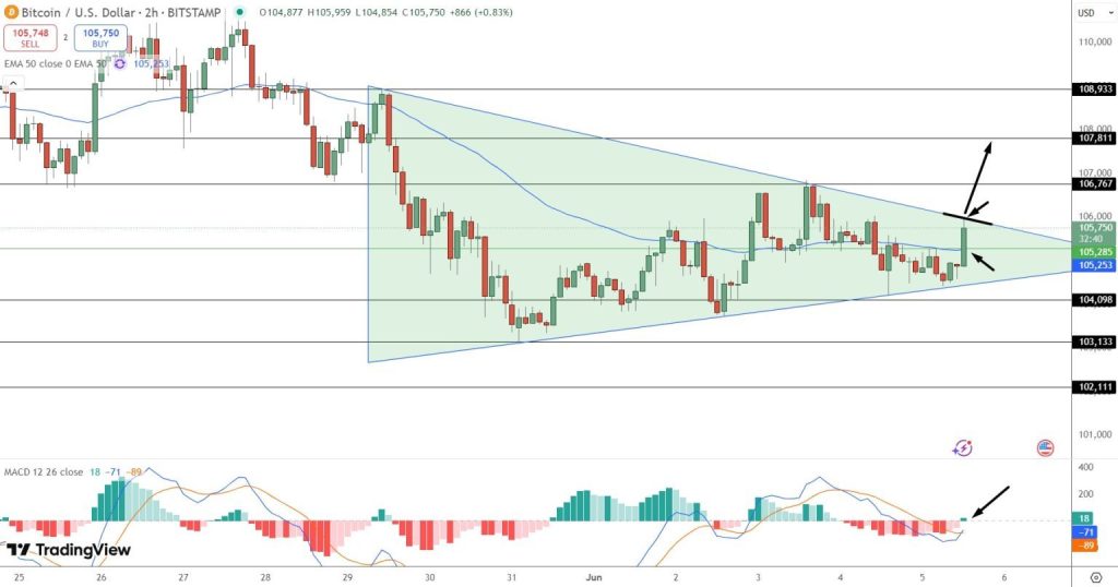 Gráfico de Preço do Bitcoin