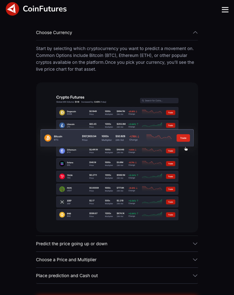 escolha-a-cripto-para-negociar-na-coinfutures