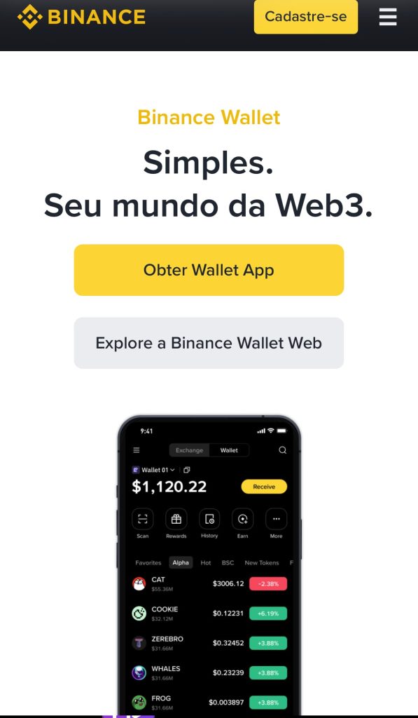 binance-wallet-wallet-anonima-gratuita-com-app-intuitivo