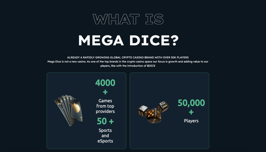 Hur köpa Mega Dice token