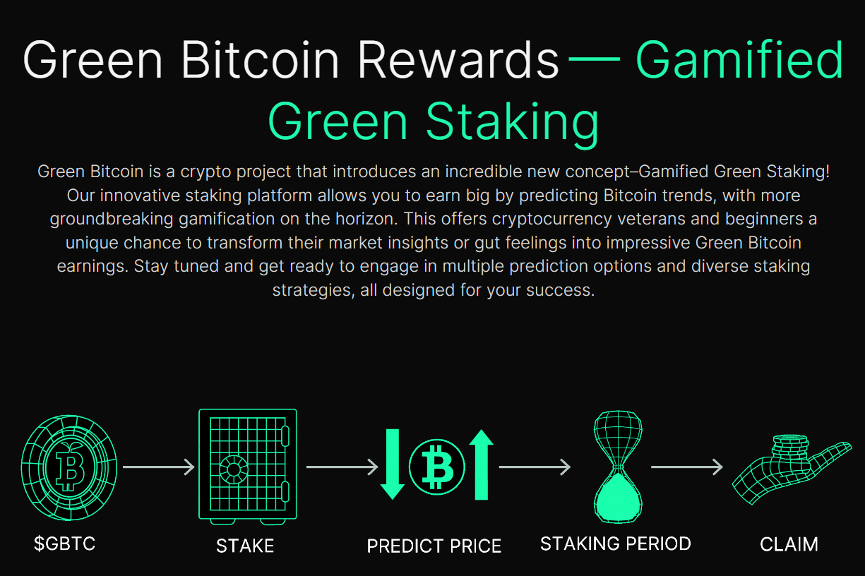 Green Bitcoin. Predict-to-earn.