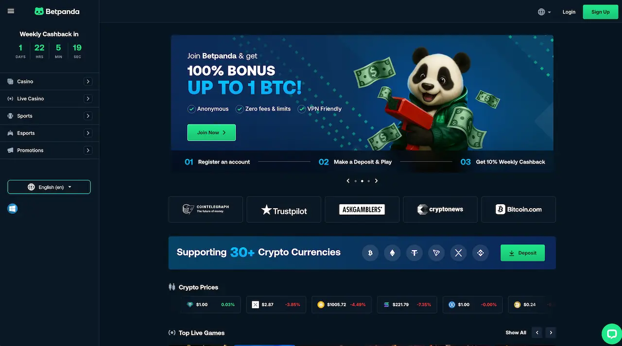 betpanda krypto casino