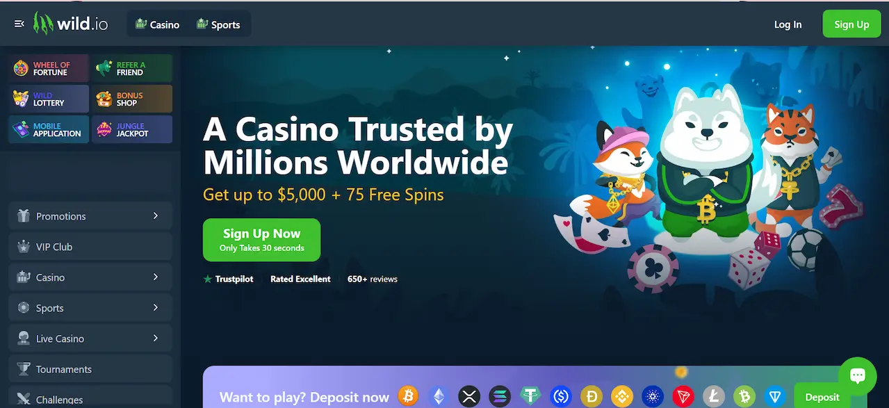 wild-io crypto casino