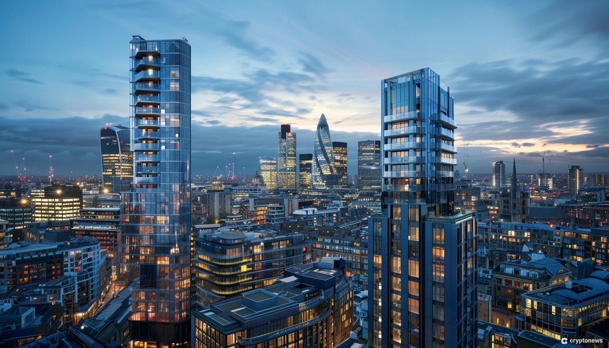 Coadjute haluaa mullistaa kiinteistökaupankäynnin. Kuvituskuvassa Lontoon skyline.
