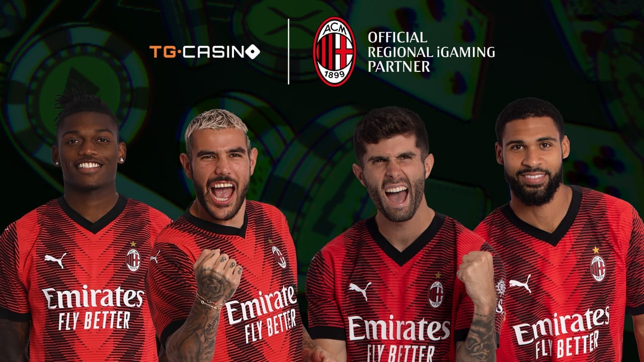 Telegram kryptokasino, TG.Casino, allekirjoittaa kumppanuuden AC Milanin kanssa