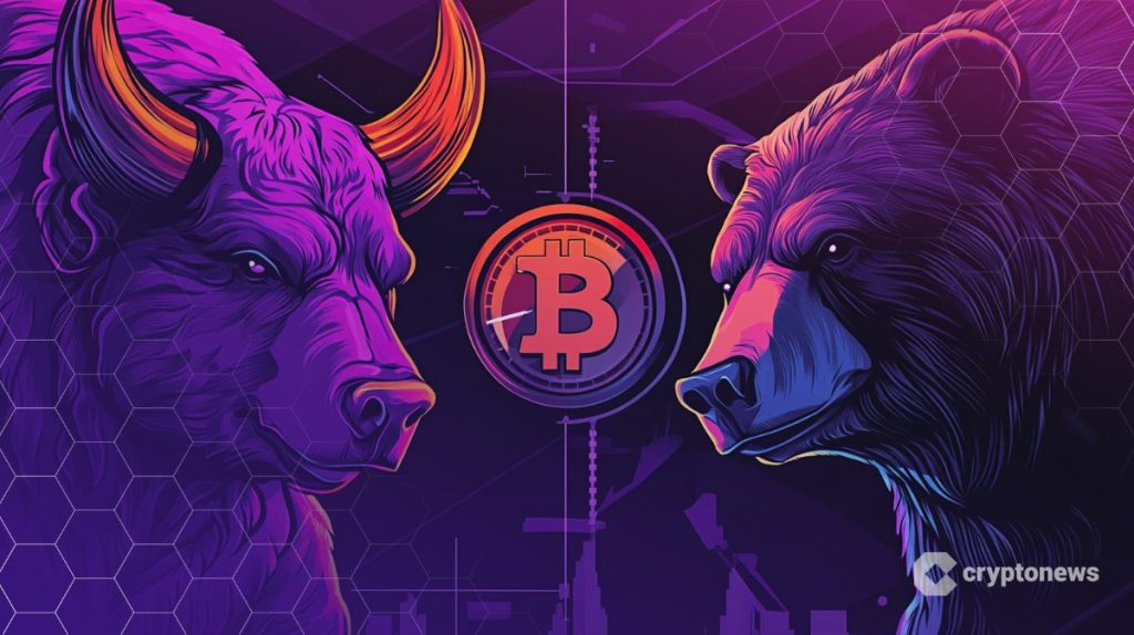 Härkä, Bitcoin ja karhu.