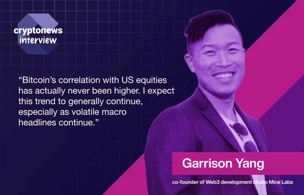 Bitcoin analyytikko Garrison Yang
