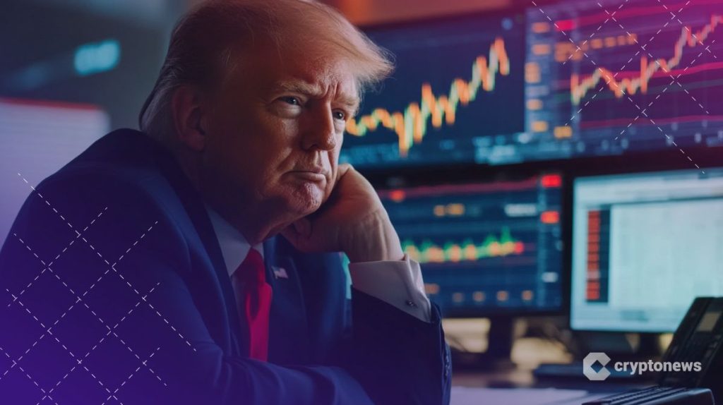 Kryptomarkkinat-käyrä ja Trump
