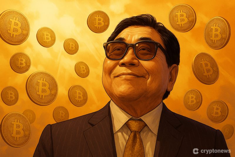 Bitcoin advokaatti Robert Kiyosaki, piirroskuva.