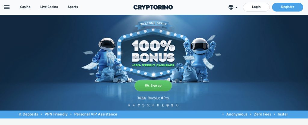 cryptorino kryptokasinot