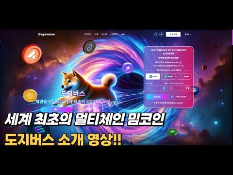 밈코인의 시대가 다시 열린다? 멀티체인을 지원하는 도지버스 소개