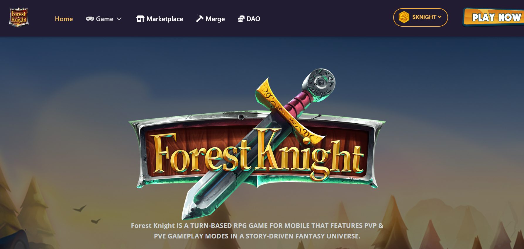 P2E 게임 순위 포레스트 나이트