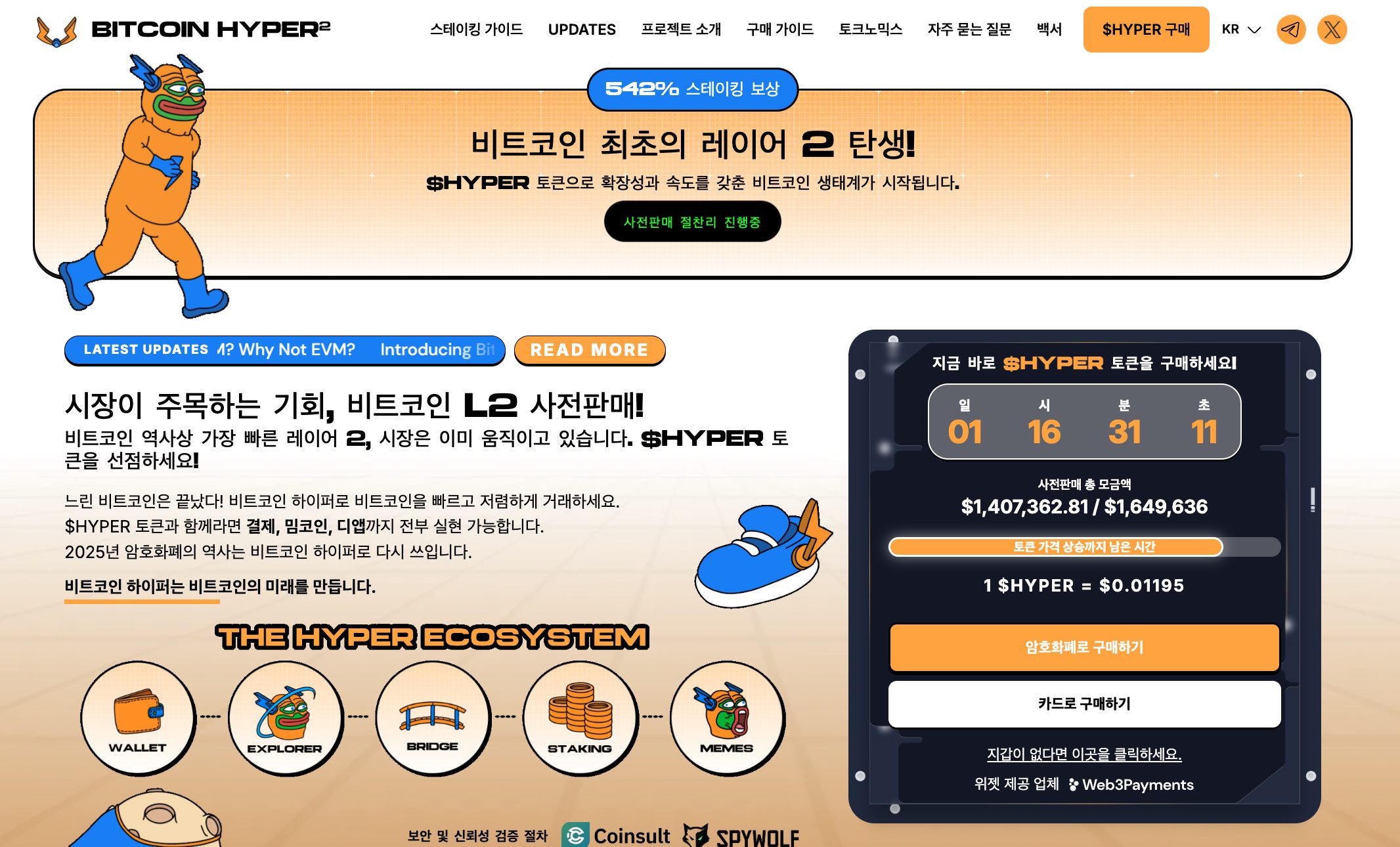 비트코인 하이퍼 가격 전망