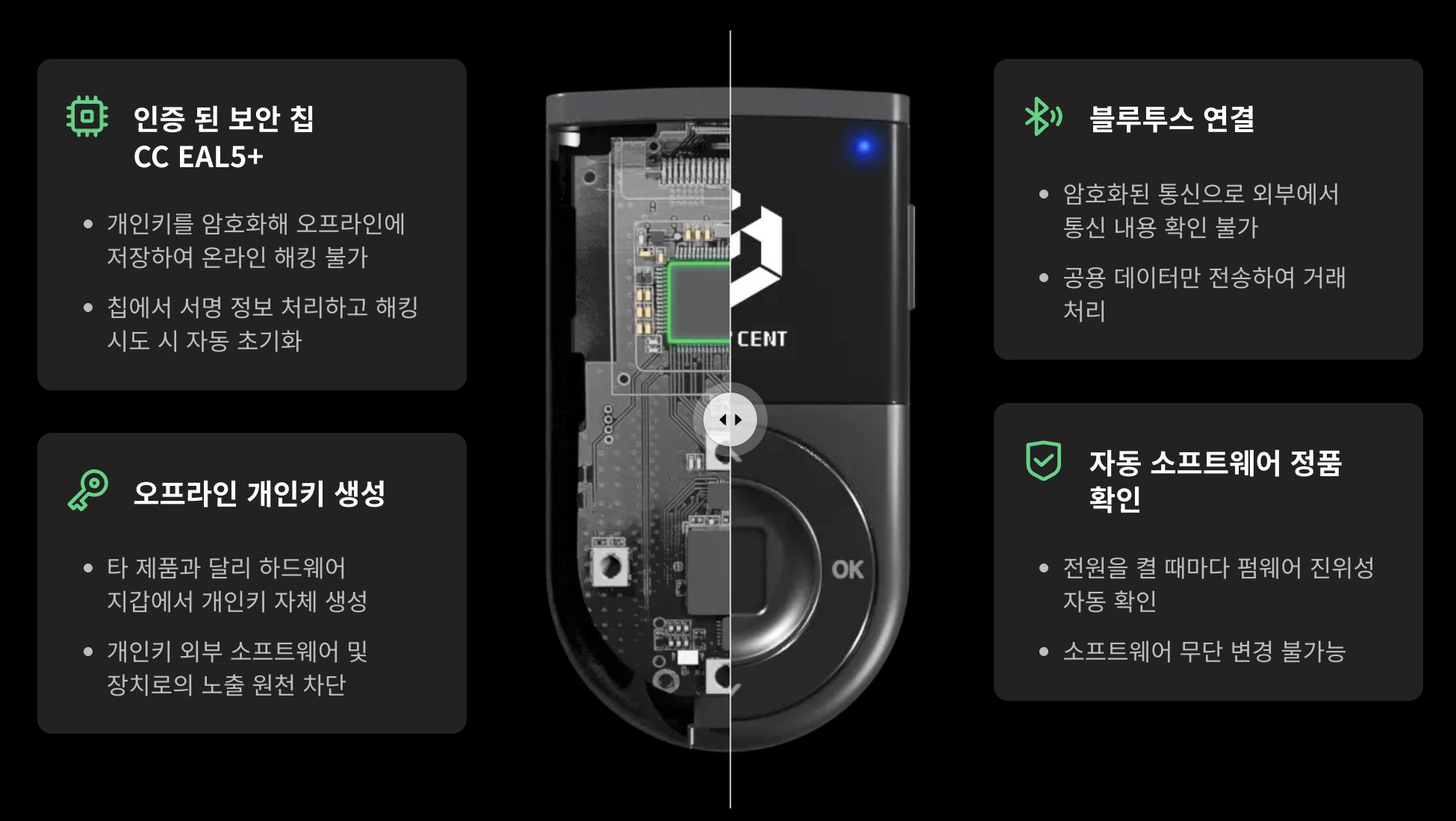 디센트 지갑 리뷰