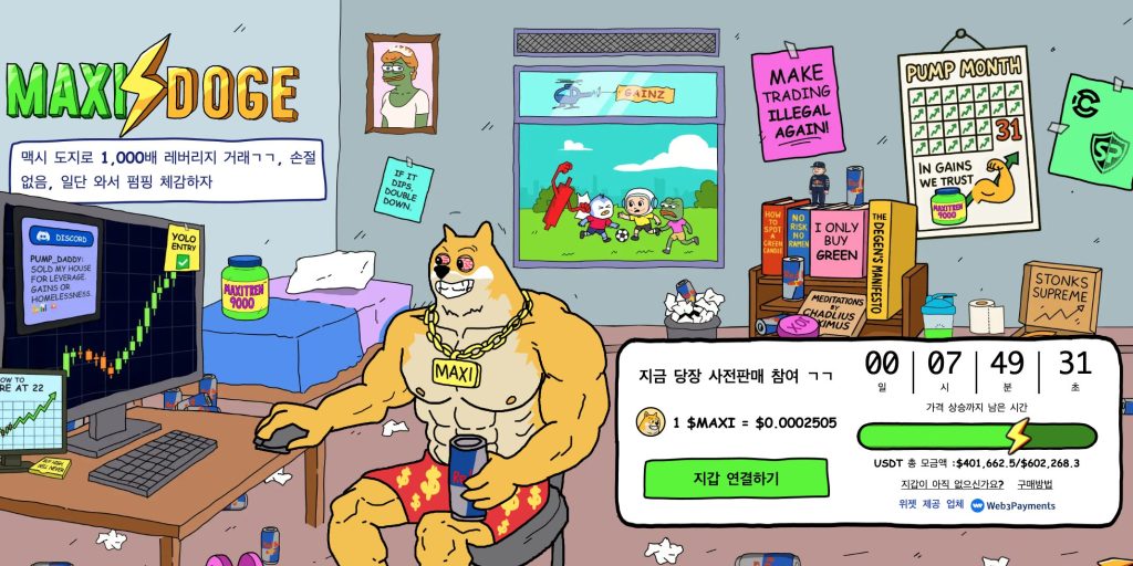 맥시 도시 구매방법