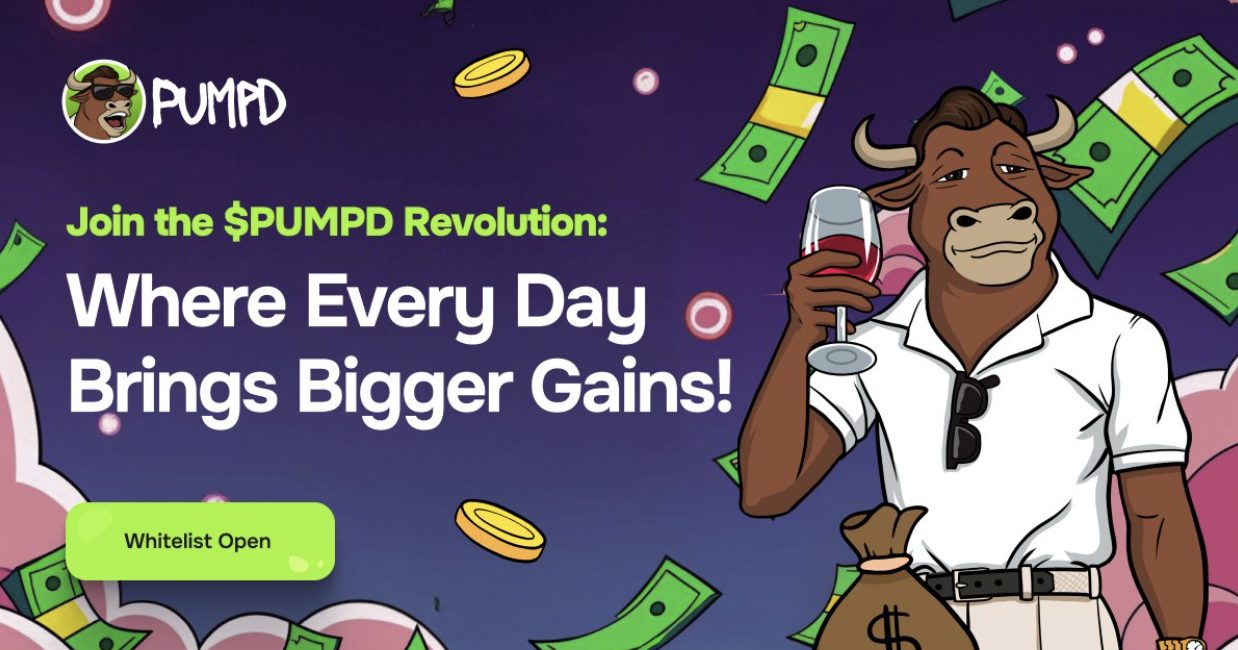 펌프드, BTC와 ETH에 모두 연결된 최초의 민코인 - 2025년 히트작 될까