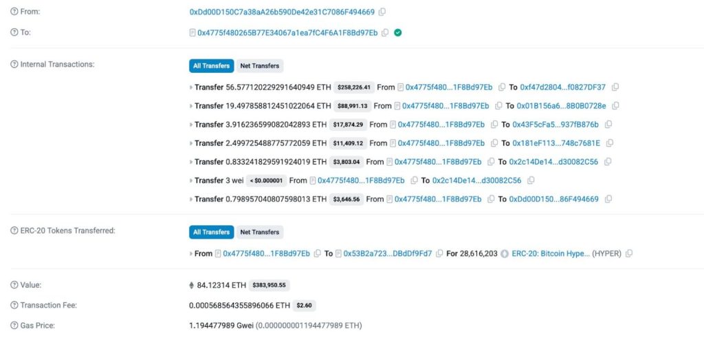 비트코인 하이퍼 고래 투자