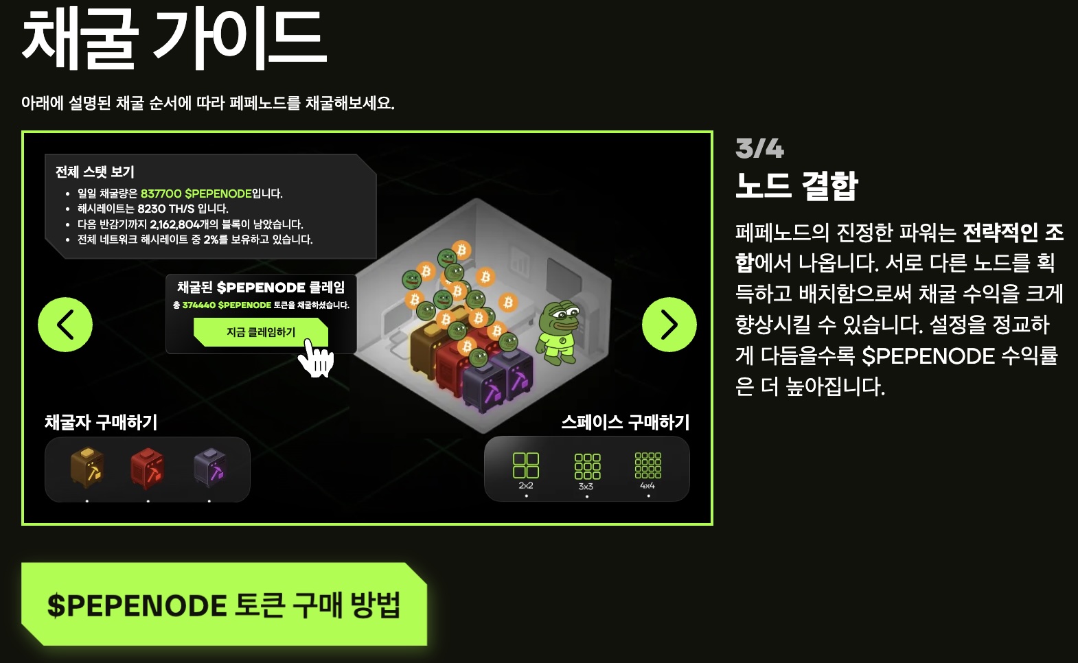 페페노드 P2E