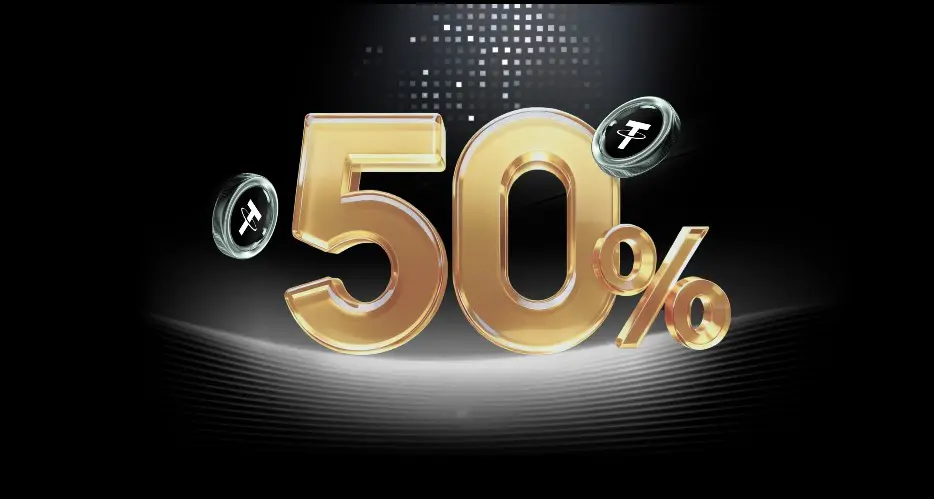 WEEX 프로모션: 첫 100 USDT 입금 시 50% 보너스, 최대 3만 USDT