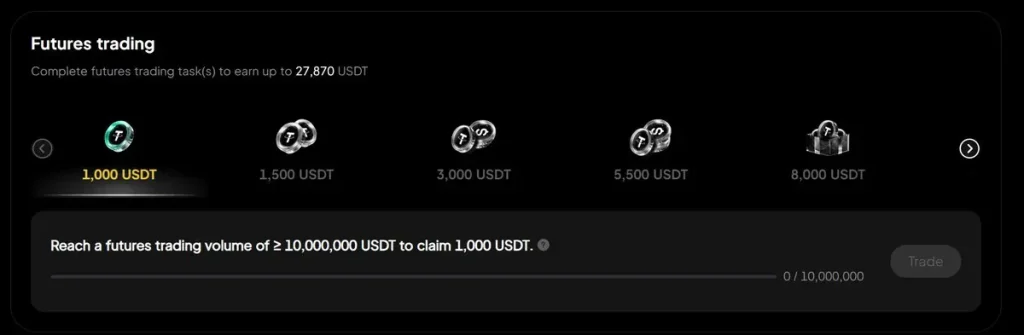 weex 선물 거래 보너스