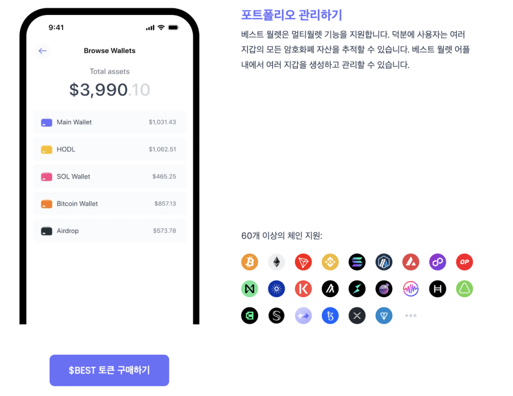 비트코인 주말동안 급락, 베스트월렛 자동 하락매수 기능 제공 – ICO 11일 남아