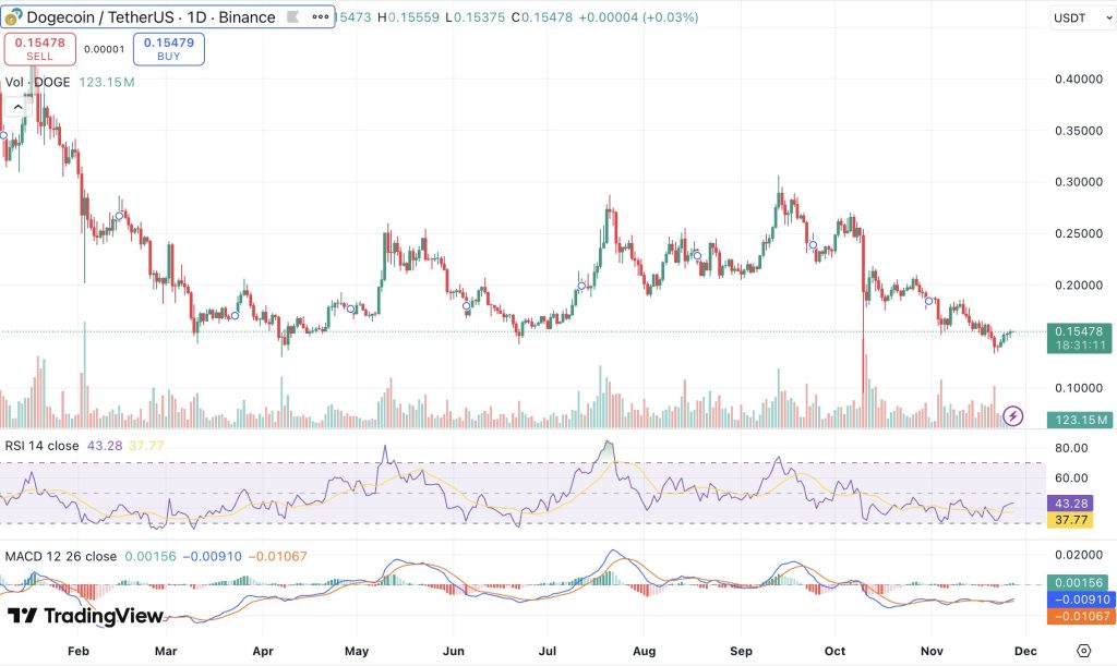 도지코인 시세 차트