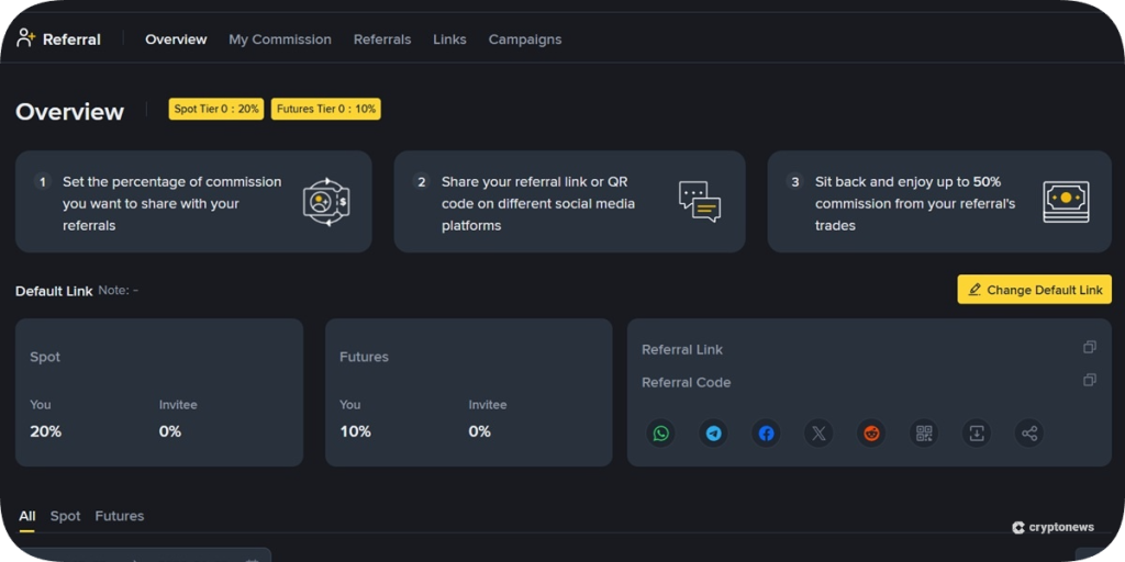 바이낸스 레퍼럴 프로그램