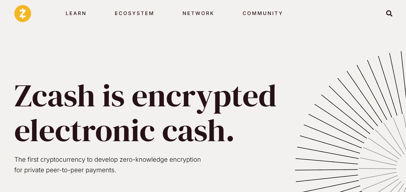 프라이버시 코인 - 지캐시